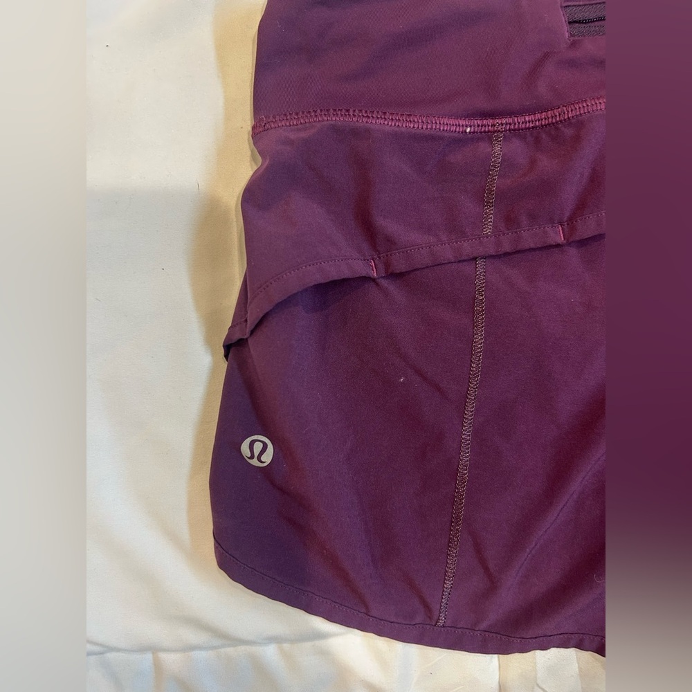 Lululemon Speed Up Low-Rise 2.5” Size 4